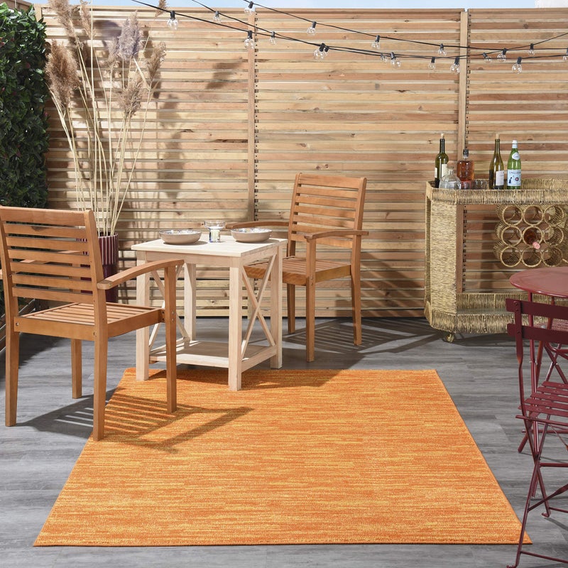 Nourison Home Nourison Essentials Sunburst 4' x 6' Area Rug - Easy Clean, Non Shedding, Bed Room, Living Room, Dining Room, Kitchen (4' x 6') - Image 4