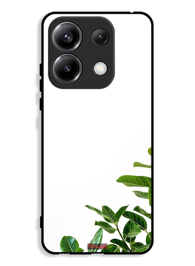 Tolwak Xiaomi Poco M6 Pro 4G Protective Case Cover Josh Calabrese Leaves - Image 1