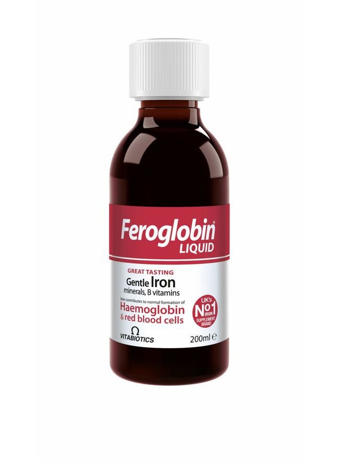 Feroglobin فيتابيوتيكس فيروغلوبين ب12 سائل، 200 مل - Image 2