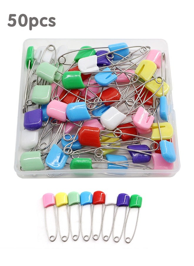 سوبر زي يوث 50 PCS دبابيس حفاضات سلامة الأطفال  - Image 1