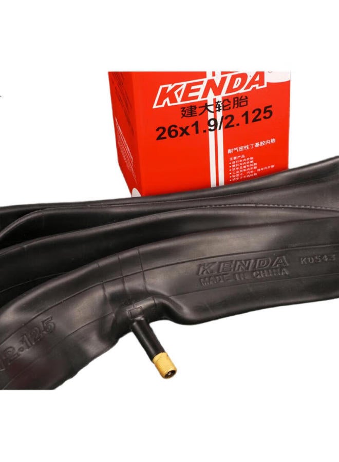 KENDA أنبوب داخلي أمريكي كيندا 18X1.75 للدراجات الهوائية، دراجات قابلة للطي، أنبوب داخلي من المطاط البوتيلي، أنبوب داخلي مقاوم للضغط، أنبوب داخلي مرن وقوي، أسود - Image 3