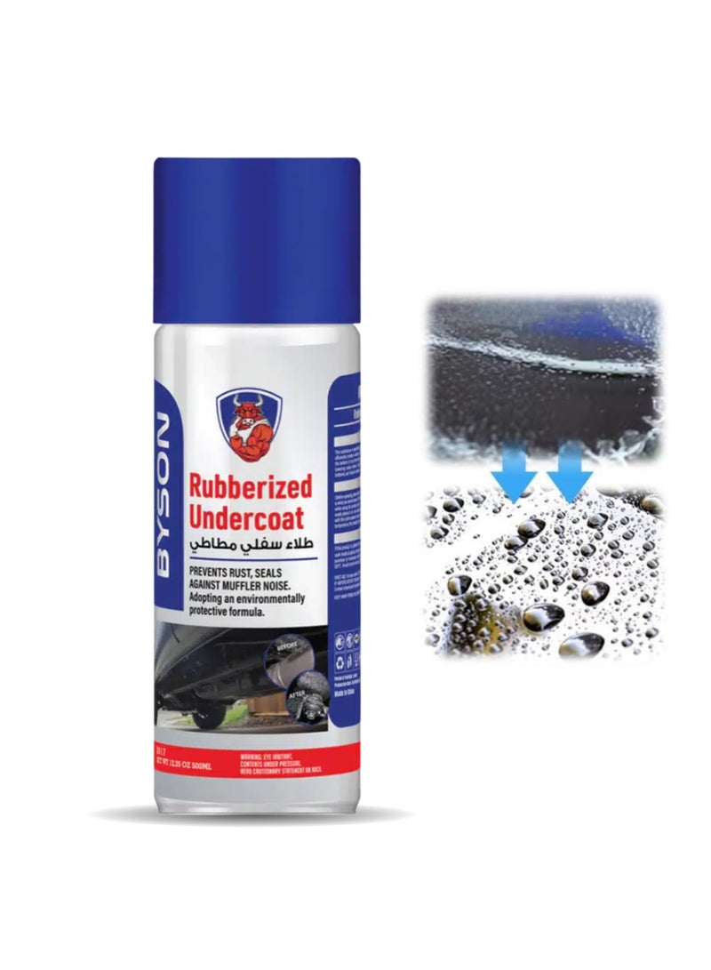 BYSON Undercoating Spray for Cars - Rust Protection & Corrosion Defense for Vehicle Undercarriage, Long Lasting Waterproof Sealant for Trucks, SUVs, and All Weather Conditions - Image 2