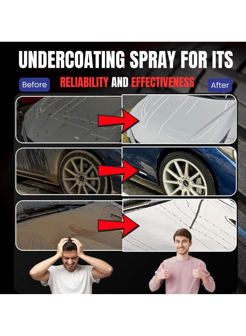 BYSON Undercoating Spray for Cars - Rust Protection & Corrosion Defense for Vehicle Undercarriage, Long Lasting Waterproof Sealant for Trucks, SUVs, and All Weather Conditions - Image 4