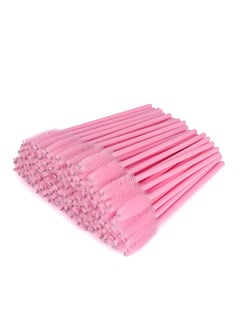 g2plus G2PLUS 300PCS Eyelash Brush, Disposable Eyelash Mascara Brushes Wands Applicator Tools Makeup Brush Kits, Eyelash Spoolies Eyelashes Brush for Eyelash Extensions and Eyebrow Brush (Pink) 
