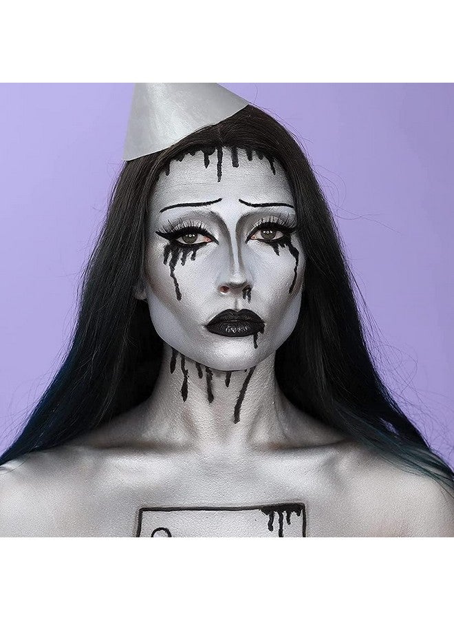 mehron بودرة مكياج معدنية ; صبغة بودرة كروم معدنية للوجه والجسم وظلال العيون وكحل العين 0.5 أونصة (14 غ) (فضي) - Image 5