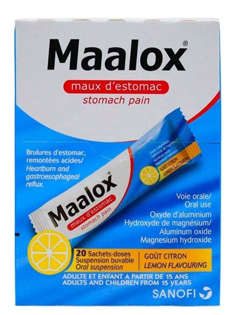 maalox plus Maalox Oral Suspension Sachets 20S
