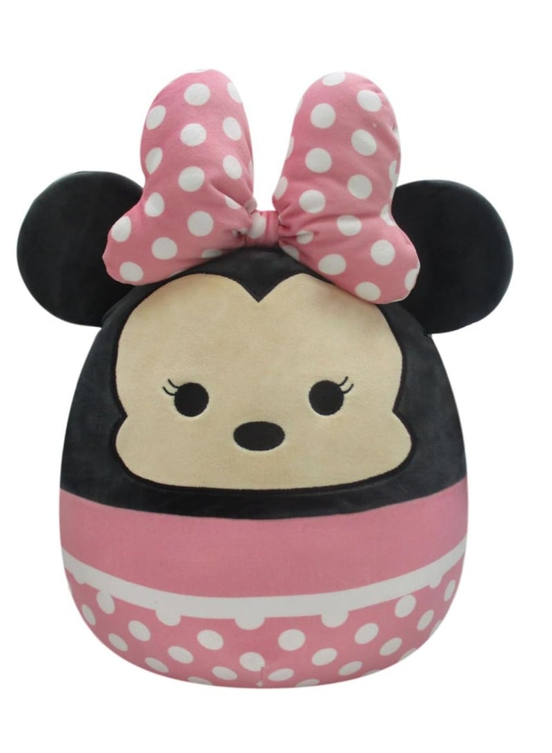 Squishmallows Official Kellytoy Plush 14" Minnie Mouse - Disney Ultrasoft Stuffed Animal Plush Toy | For Kids Girls & Boys |  Washable Squishy Stuff Toy | All Age | Fabric Material - Image 1