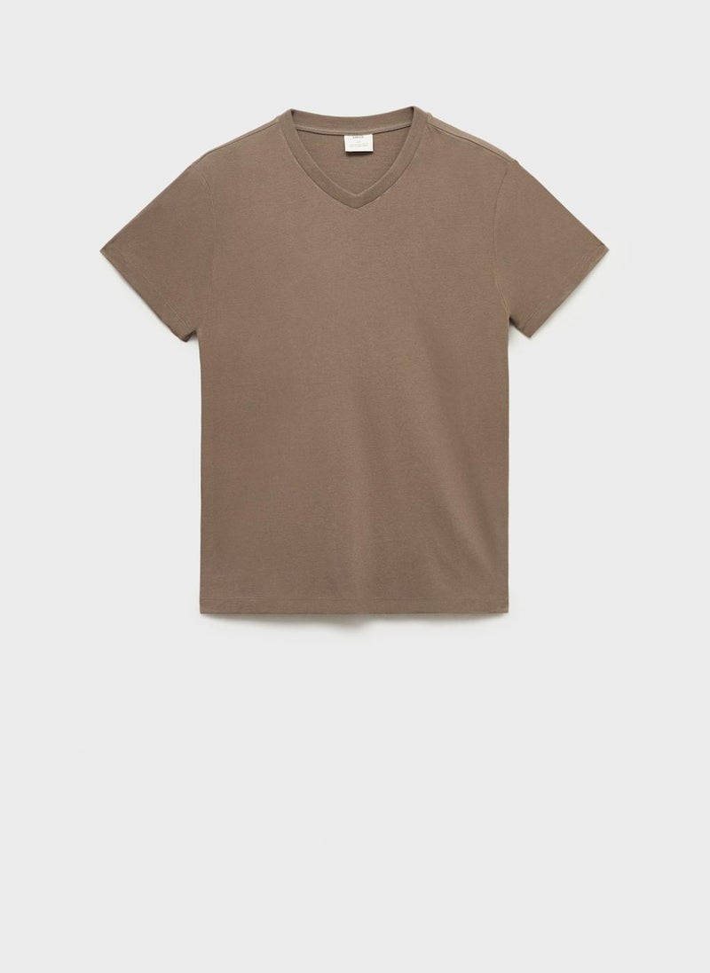 Mango Man V-Neck T-Shirt  - Image 5