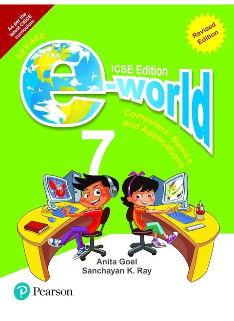 E-world -Computer Science for ICSE Class 7 By Pearson