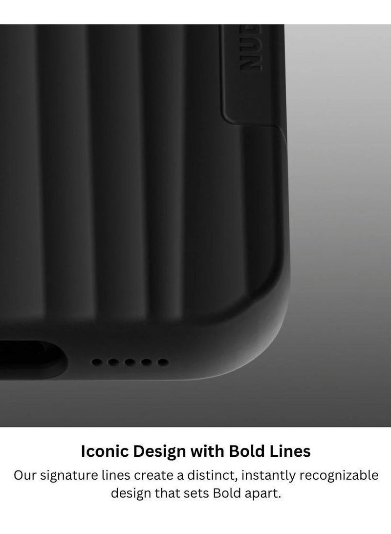 Nudient Bold Case w/ MagSafe for Apple iPhone 17 Pro Max 6.9" | Drop Protection, Shock Absorbing Cover, Smooth Silicon Grip, Slim & LightWeight, Eco-Friendly, Wireless Charging - Linen Beige - Image 3