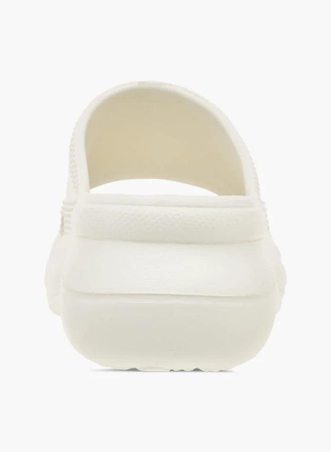 Flora Bella By Shoexpress Women Textured Slip-On Slides