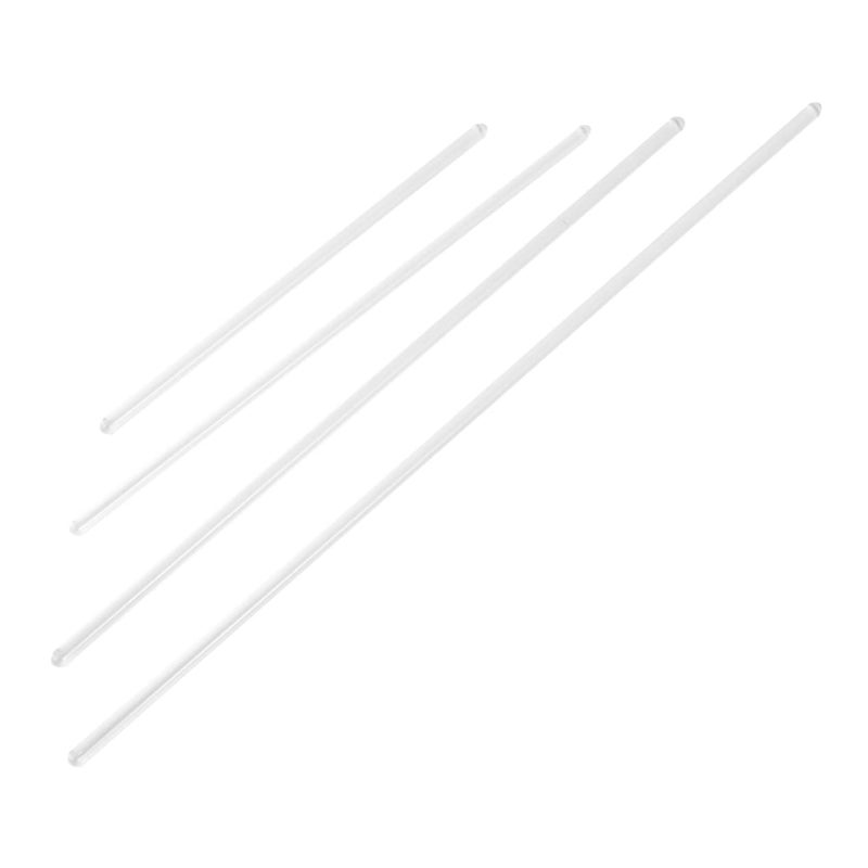12pcs Glass Stirrer Rods for Lab Science Beakers Test Tubes Mixing Sticks - Image 2