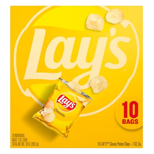 Lay's Frito Lay's Classic Potato Chips Bags, 1 Oz, 10 Ct - Image 2