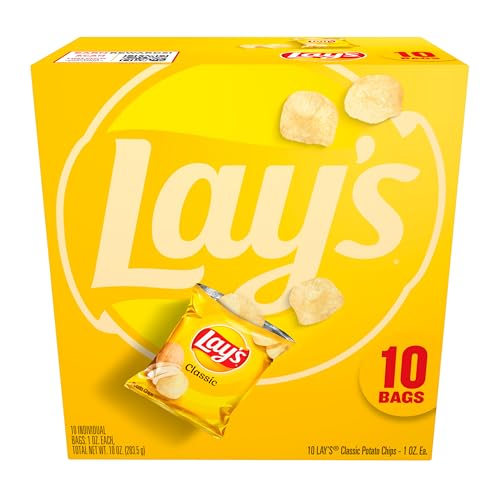 Lay's Frito Lay's Classic Potato Chips Bags, 1 Oz, 10 Ct - Image 5
