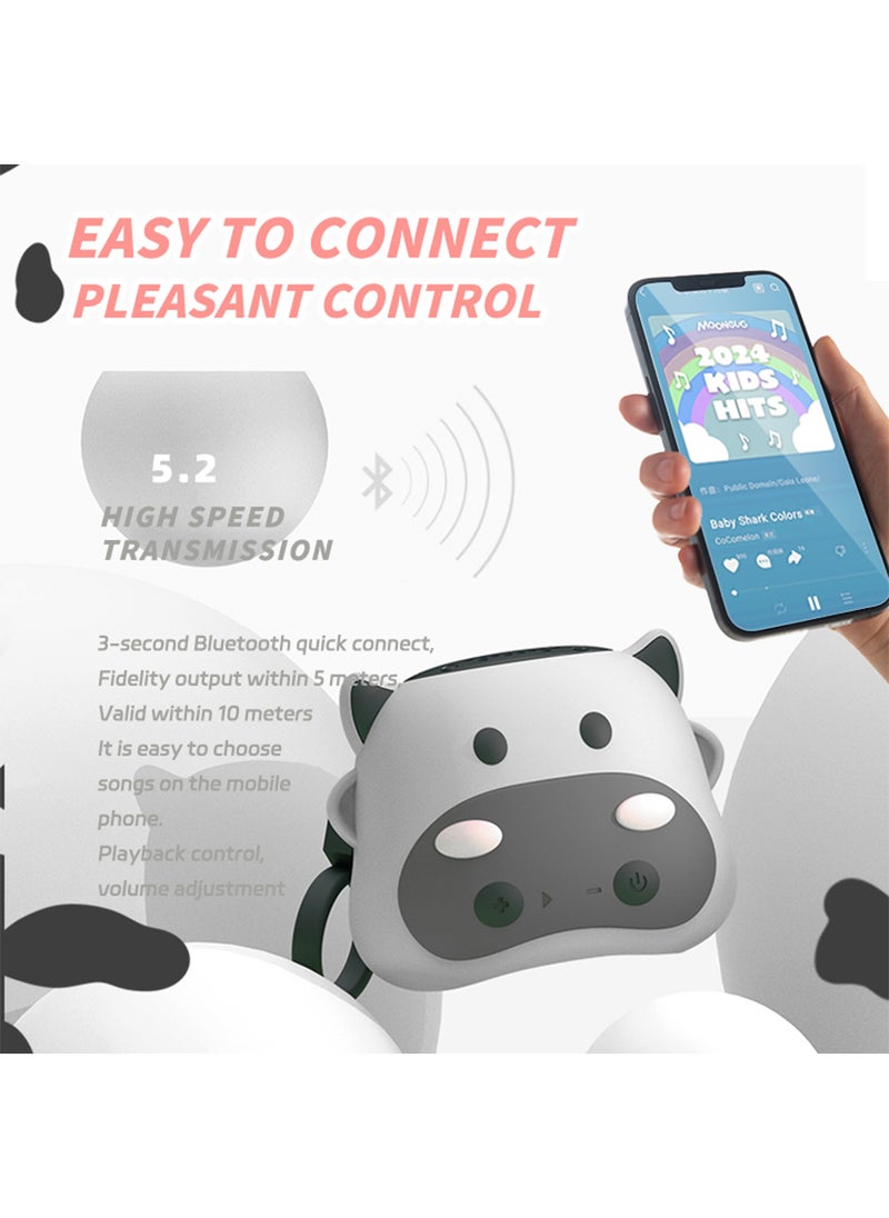 Generic Children Wireless Bluetooth Speaker, Waterproof Mini Portable Outdoor TF Card FM Radio Cartoon Cute Speaker,   Children's birthday gift  - Image 5