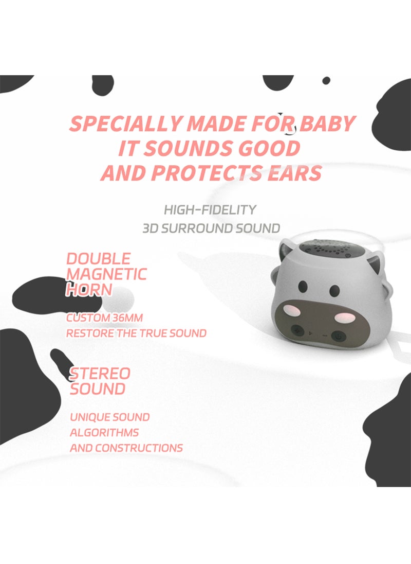 Generic Children Wireless Bluetooth Speaker, Waterproof Mini Portable Outdoor TF Card FM Radio Cartoon Cute Speaker,   Children's birthday gift  - Image 3