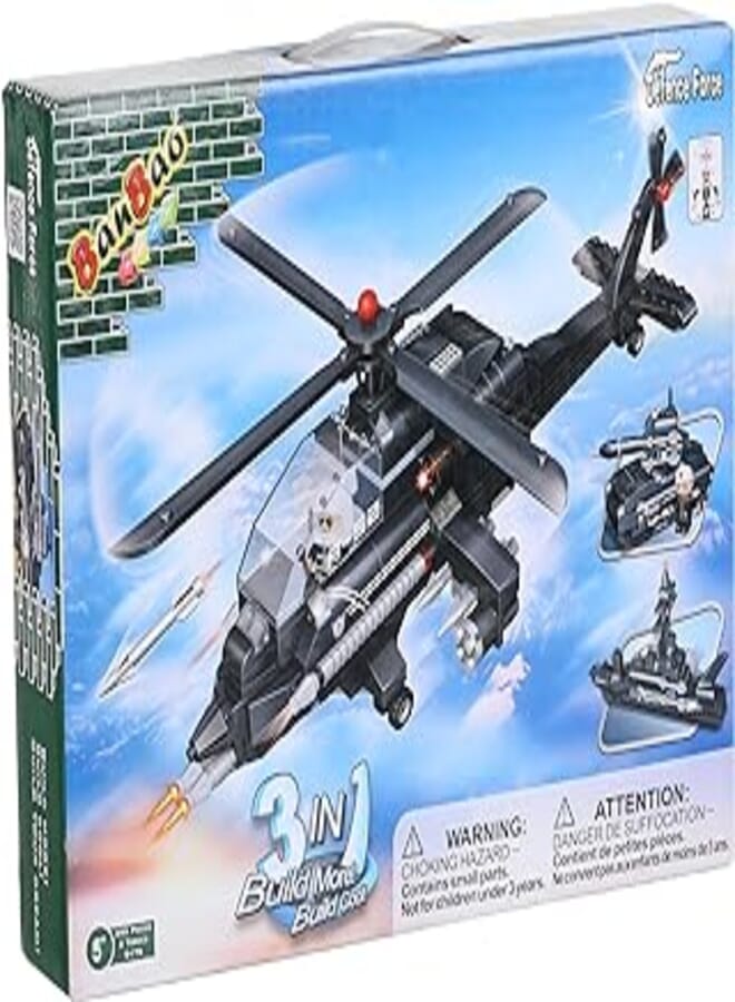 BanBao Constructor banbao military equipment 8478 helicopter transformer
