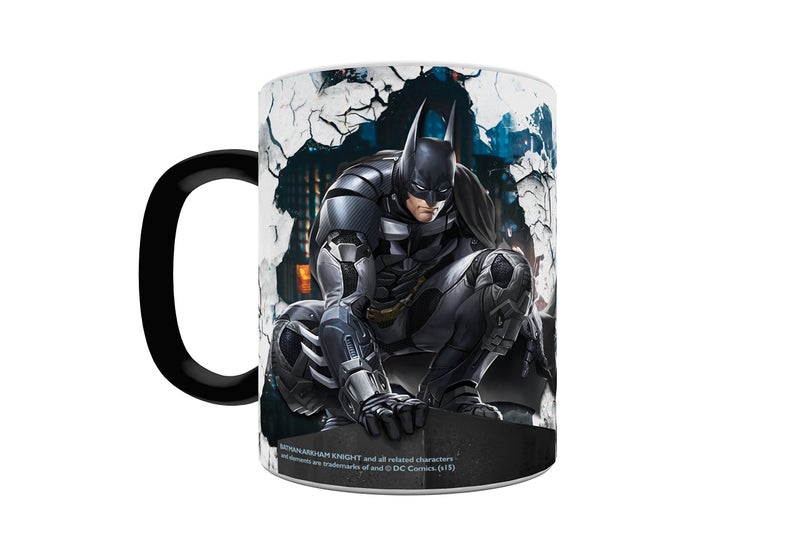Morphing Mugs Batman Arkham Knight Batman Ceramic Mug Black 325ml