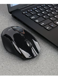 ProOne PMW60 Wireless mouse, 2.4G Ergonoic Optical Mouse, Computer Mouse for Laptop, 1600 DPI, 3 Adjustment Levels, 4 Buttons, 2 Battery, Mini USB Mouse for Laptop, PC, Chromebook, Notebook  - Image 5