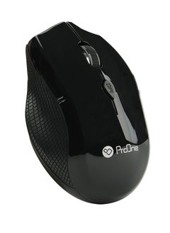 ProOne PMW60 Wireless mouse, 2.4G Ergonoic Optical Mouse, Computer Mouse for Laptop, 1600 DPI, 3 Adjustment Levels, 4 Buttons, 2 Battery, Mini USB Mouse for Laptop, PC, Chromebook, Notebook  - Image 1