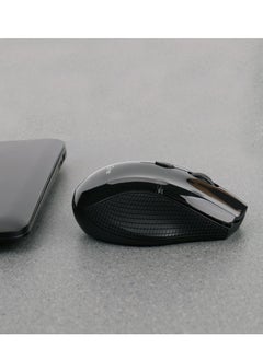 ProOne PMW60 Wireless mouse, 2.4G Ergonoic Optical Mouse, Computer Mouse for Laptop, 1600 DPI, 3 Adjustment Levels, 4 Buttons, 2 Battery, Mini USB Mouse for Laptop, PC, Chromebook, Notebook  - Image 4