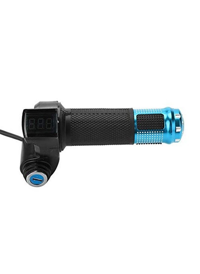 Bike Throttle Grip 4 Colors Twist Throttle Grips With Led Display Screen Handle With Key Knock For Electric Bike(Blue) - pzsku/Z1F02AA5CFCB072CE5BB8Z/45/_/1695646828/badffc85-db1c-46a3-9792-21492326a4f0