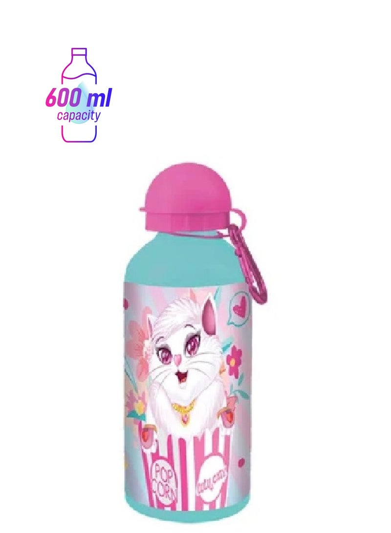 LULU CATY Aluminum Water Bottle 600ML
