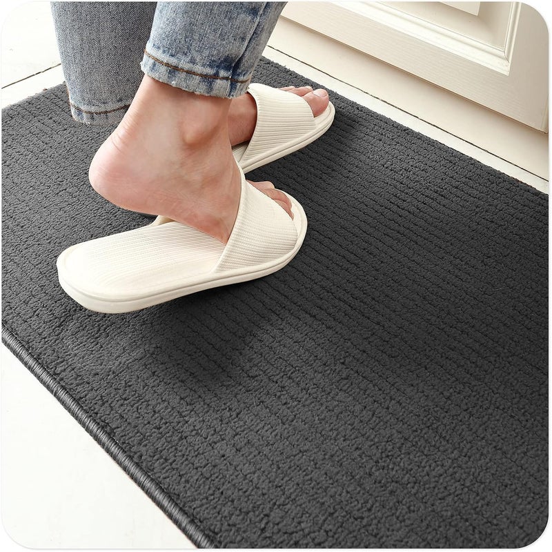 MVM Enterprise Double Duty NonSlip Kitchen and Door Mat Dirt Trapper Super Absorbent and Easy to Clean Multipurpose Indoor Rug for Home and Office - Image 2