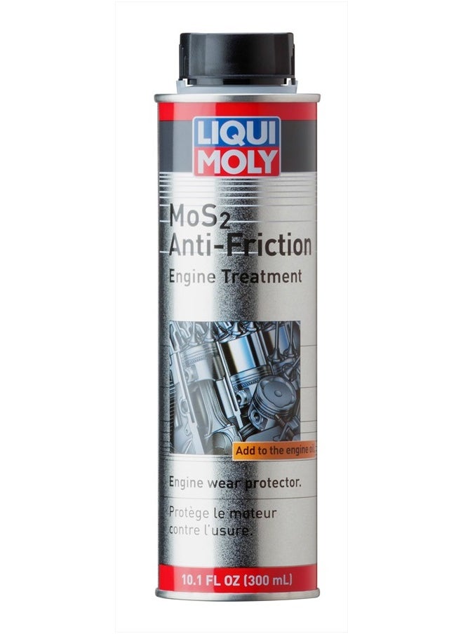 LIQUI MOLY MoS2 Anti-Friction Engine Treatment | 300 ml | Oil additive | SKU: 2009  - Image 1