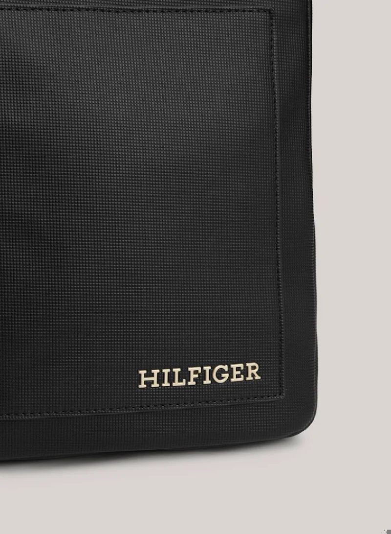 TOMMY HILFIGER Pique Textured Small Crossover Bag