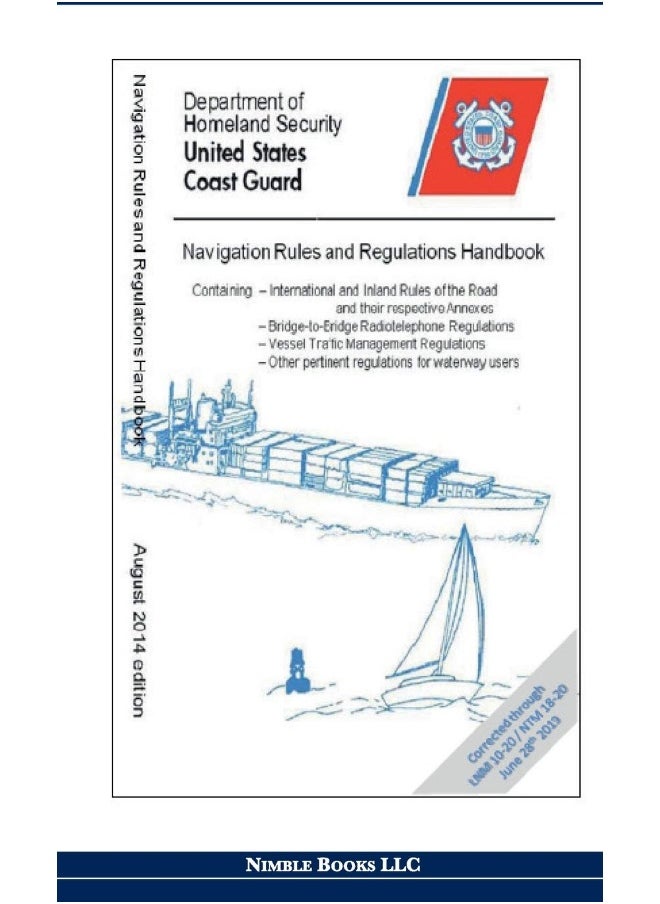 Navigation Rules and Regulations Handbook  - Image 1