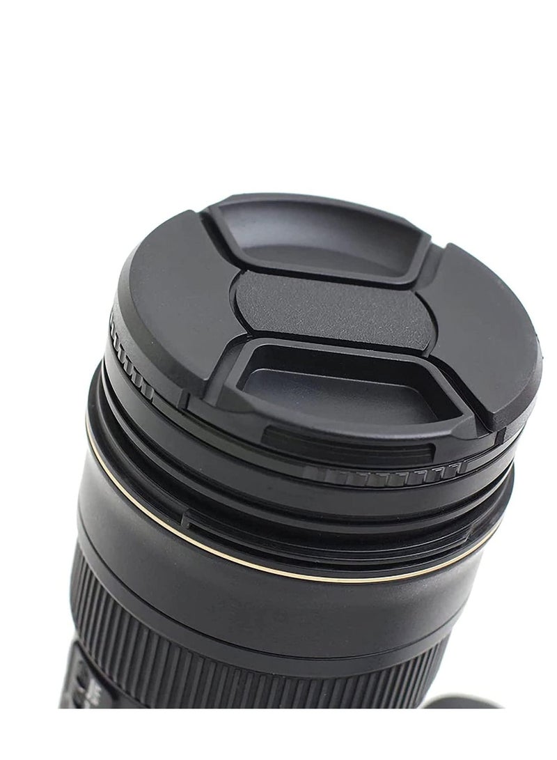 Coopic 2 x 49mm Lens Cap Front Cover Protector Snap On Center Pinch for Camera Canon Nikon Sony DSLR - Image 5