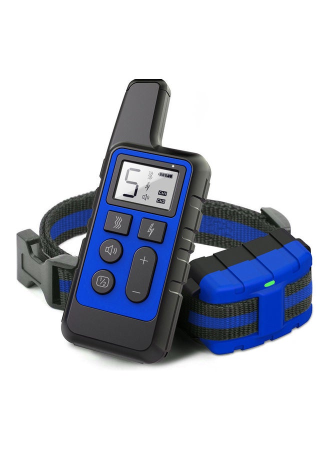 NIBEMINENT Dog Training Collar Electric Shock Vibration Sound Anti-Bark Remote Electronic Collars Waterproof Pet Supplies black 14*14*14cm - Image 2