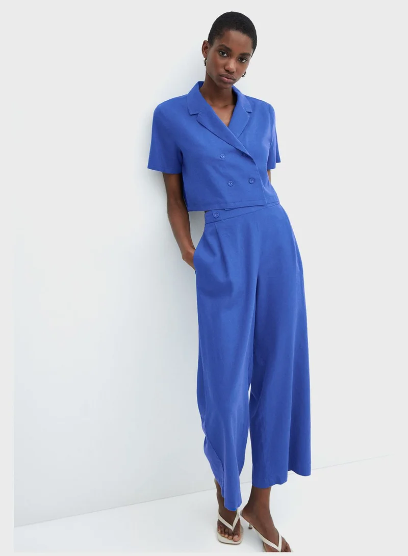 MANGO High Waist Pants