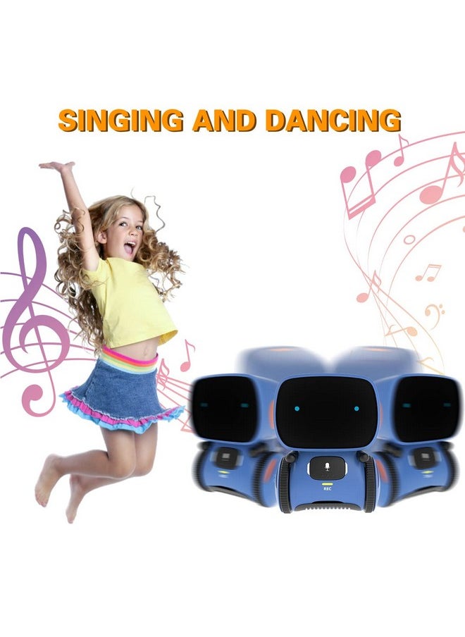 98K 98K Robot Toys for Boys and Girls, Voice Control and Touch Sensor Interactive Smart Talking Robots Intelligent Partner and Teacher with Singing, Dancing, Repeating, Toy Gifts for Kids Age 3 and Up  - Image 5