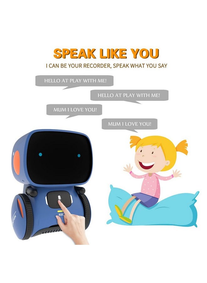 98K 98K Robot Toys for Boys and Girls, Voice Control and Touch Sensor Interactive Smart Talking Robots Intelligent Partner and Teacher with Singing, Dancing, Repeating, Toy Gifts for Kids Age 3 and Up  - Image 4