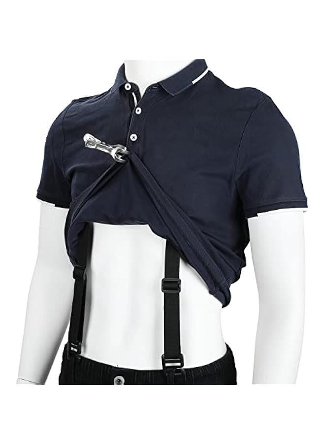 Hidden Suspenders for Men Invisible Under the Shirt Suspenders Adjustable Undergarment Suspenders Men - Image 5