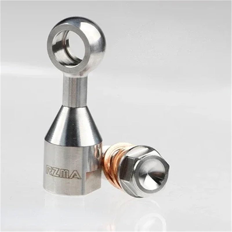 Stainless Steel 304 Hydraulic Brake Clutch Hose Line Pipe Banjo Fitting 50mm For Motorcycle - Image 3