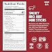 Chomps Snack Size GrassFed and Finished Smoky BBQ Beef Jerky Snack Sticks 05oz 24Pack  Keto Paleo Whole30 4g Lean Meat Protein GlutenFree Zero Sugar Food NonGMO Chomplings - Image 4