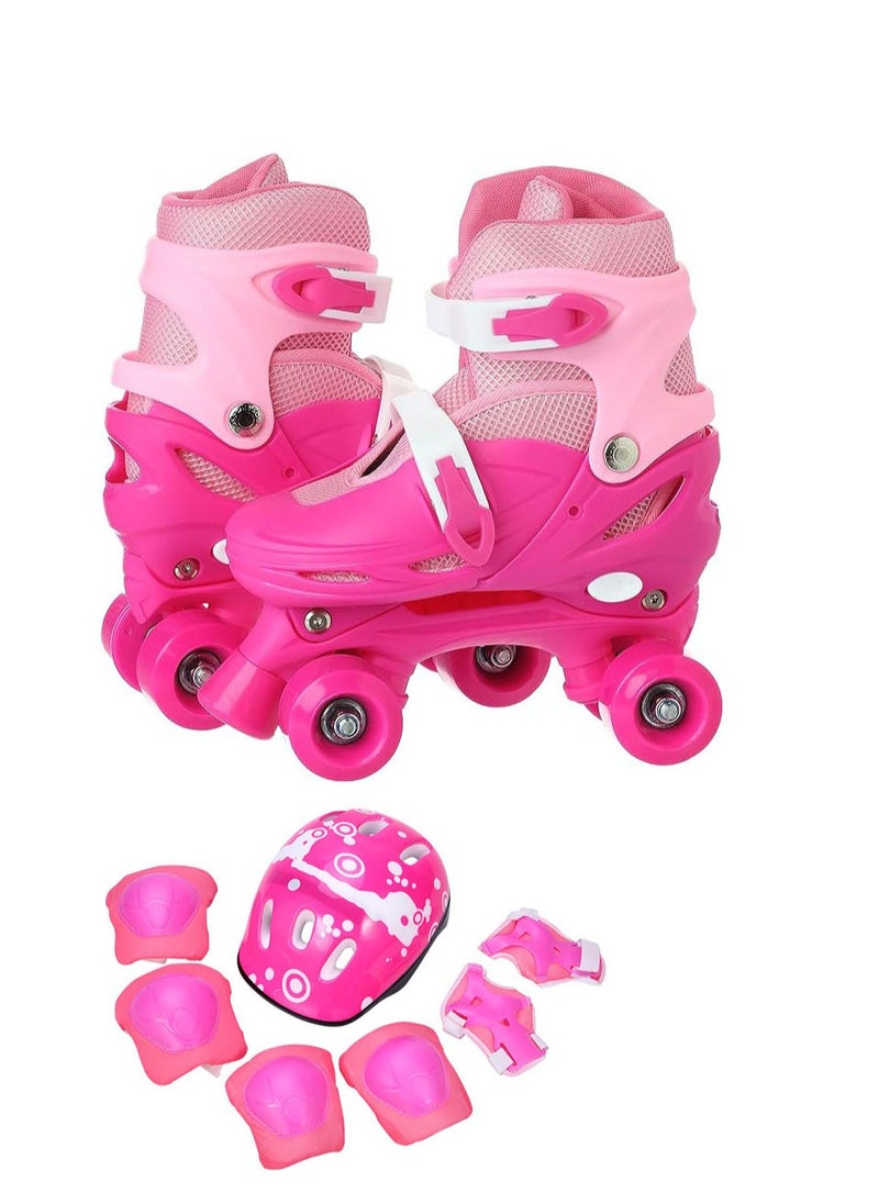 Kids Perfect Skates Roller with Helmets and Pads Pink - pzsku/Z1F03D58D263AD4D7D523Z/45/_/1735024219/be198a33-60cf-4202-9aca-2d6aa5f9b076