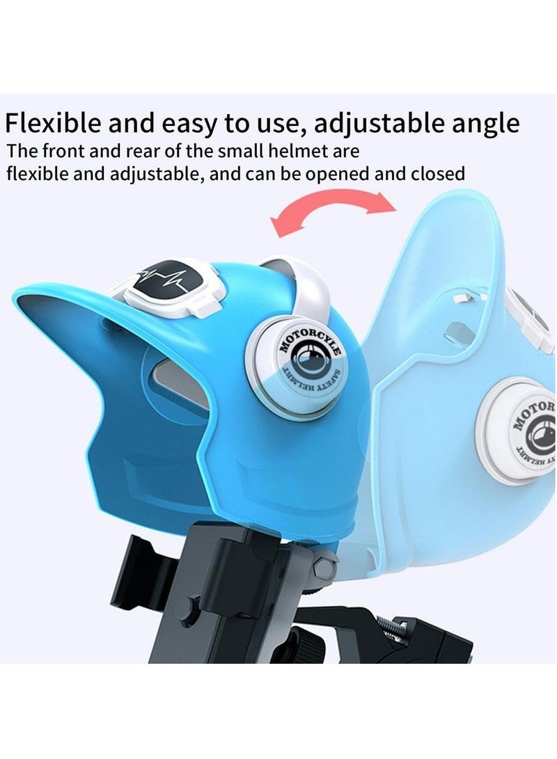 Stylish Helmet Cell Phone Holder for Motorcycle and Bike,Sun and Rain Resistant, Compatible with Most Smartphone Models, Multi-Angle Adjustable, and Easy to Install on Your Motorcycle
