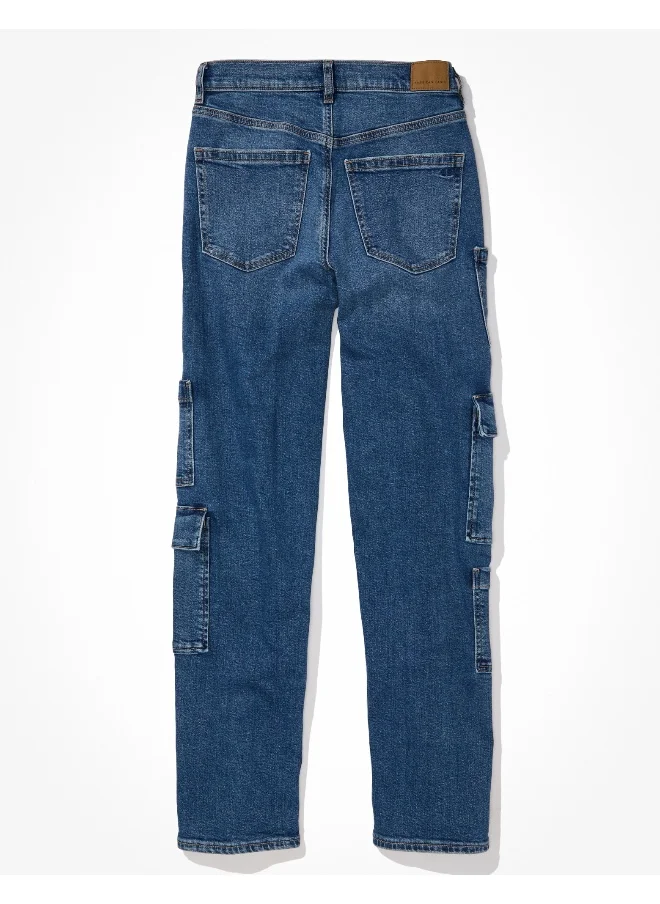 American Eagle High Waist Distressed Jeggings