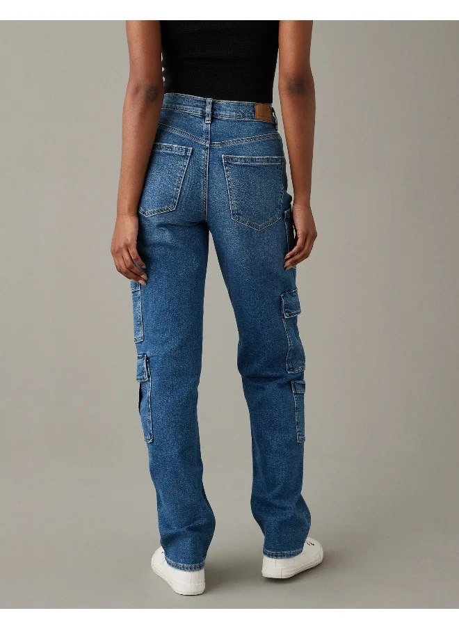 American Eagle High Waist Distressed Jeggings