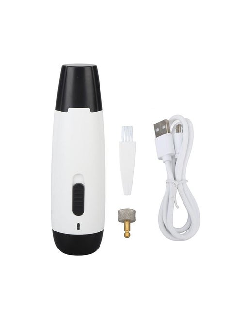 Dog Nail Grinder Professional Rechargeable Low Noise Electric Paws Grooming Tool for Cat Pet