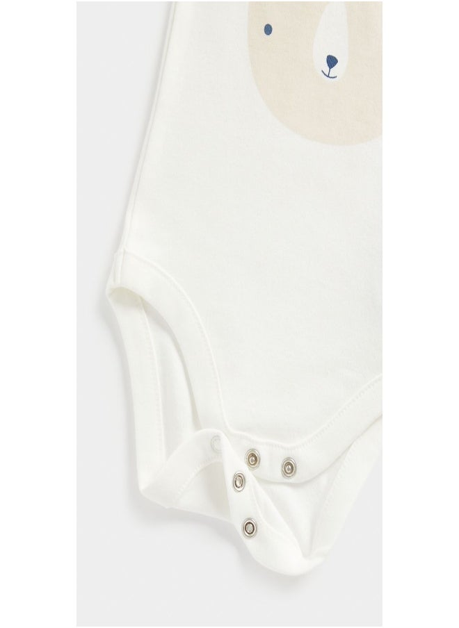 mothercare - Bear Bodysuit - Image 1