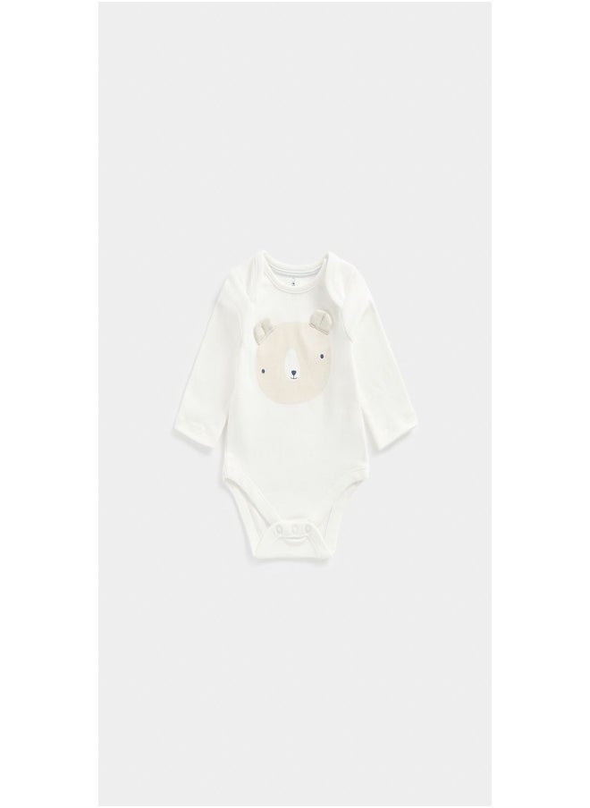 mothercare - Bear Bodysuit - Image 1