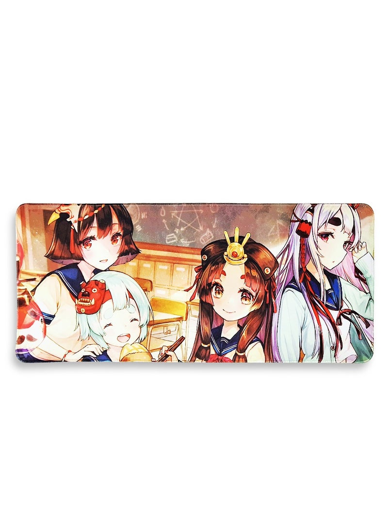 لوحة ماوس XL 70 سم × 30 سم × 3 مم - لوحة ماوس ممتدة للألعاب والمكتب مع قاعدة مطاطية غير قابلة للانزلاق - سطح أملس للتحكم الدقيق، متينة ومريحة لإعداد لوحة المفاتيح والماوس - مثالية للاعبين والمحترفين - Image 1