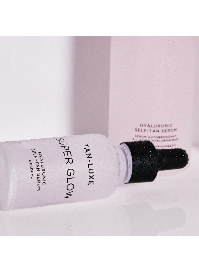 Tan-Luxe Super Glow Hyaluronic Self-Tan Serum 30ml - Image 3