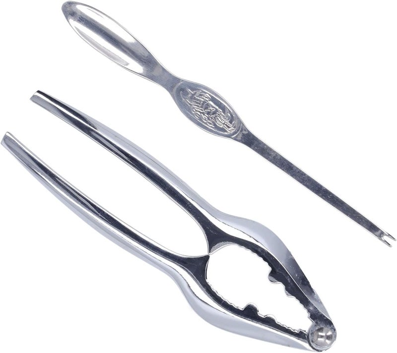klarako Stainless Steel Crab Cracker Utensil Set Easy to Use for Home Eating - Image 2