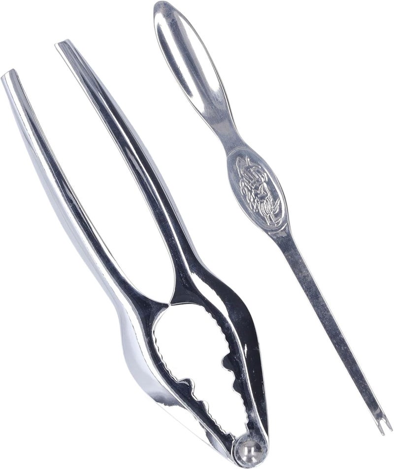 klarako Stainless Steel Crab Cracker Utensil Set Easy to Use for Home Eating - Image 1